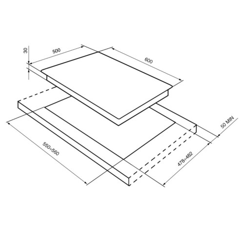 Варочная панель Smeg SR764PO
