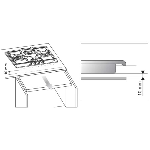 Варочная панель Smeg SR764PO