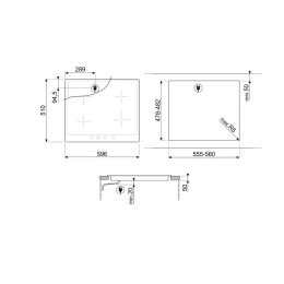 Варочная панель Smeg SI964XM