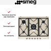 Варочная панель Smeg SR975PGH