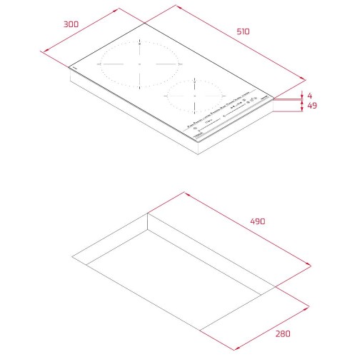 Индукционная варочная панель Teka IZC 32600 MST BLACK