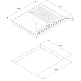 Индукционная варочная панель Teka IZF 64440 MSP BLACK
