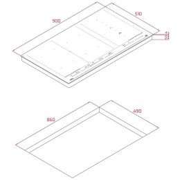 Индукционная варочная панель Teka IZF 99700 MST BLACK
