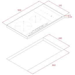 Индукционная варочная панель Teka IZS 96700 MST BLACK