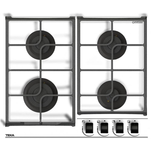 Встраиваемая газовая варочная панель Teka GBC 64100 KBN WHITE