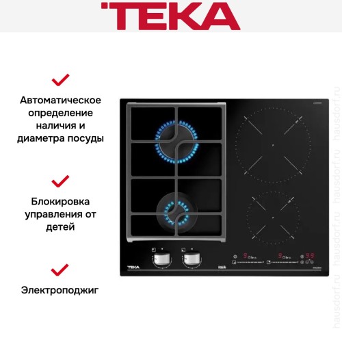 Варочная панель Teka HYBRID JZC 64322 ABN BLACK