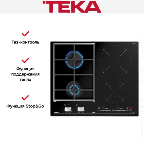 Варочная панель Teka HYBRID JZC 64322 ABN BLACK