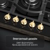 Газовая варочная панель Zigmund & Shtain M 26.7 A купить в Москве и Санкт-Петербурге