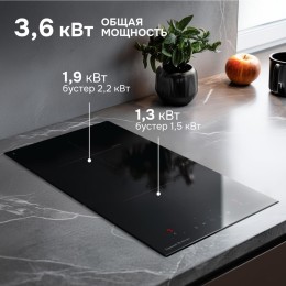 Стеклокерамическая варочная панель Zigmund & Shtain CI 22.3 B