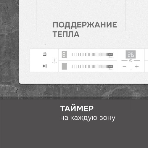 Стеклокерамическая варочная панель Zigmund & Shtain CI 24.4 W