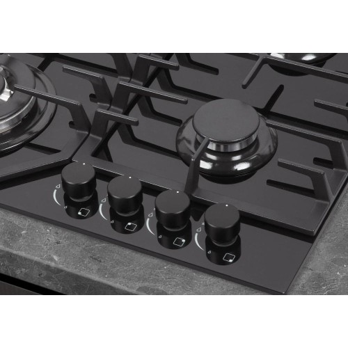 Газовая варочная панель из закаленного стекла Zigmund Shtain M 32.6 B