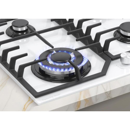 Газовая варочная панель из закаленного стекла Zigmund Shtain M 32.6 W купить в Москве и Санкт-Петербурге
