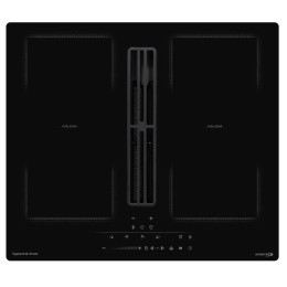 Индукционная варочная панель Zigmund Shtain CIS 303.60 BX с вытяжкой