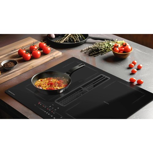 Индукционная варочная панель Zigmund Shtain CIS 303.60 BX с вытяжкой