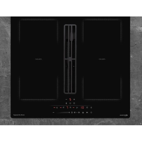 Индукционная варочная панель Zigmund Shtain CIS 303.60 BX с вытяжкой