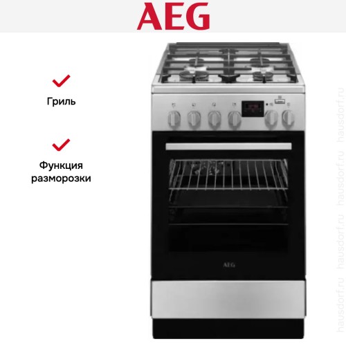 Комбинированная плита  AEG CKR56401BM