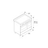 Варочный центр Bertazzoni HER95I2EXT