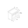 Варочный центр Bertazzoni HER96L2EAVT