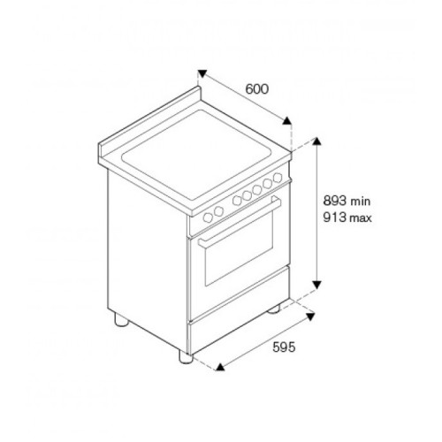 Варочный центр Bertazzoni MAS64L1ENET