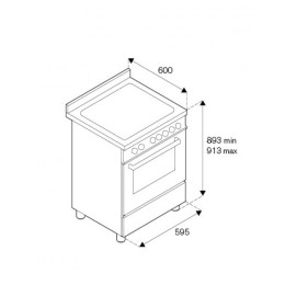 Варочный центр Bertazzoni MAS64L1EXT