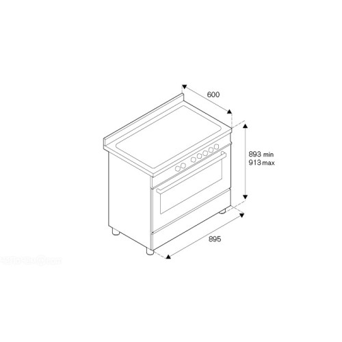 Варочный центр Bertazzoni PRO96L2ENET