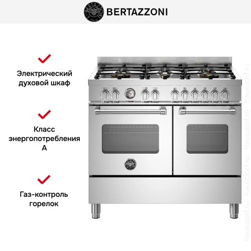 Варочный центр Bertazzoni MAS106L2EXT