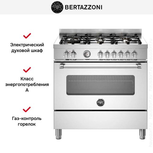 Варочный центр Bertazzoni MAS96L1EXT