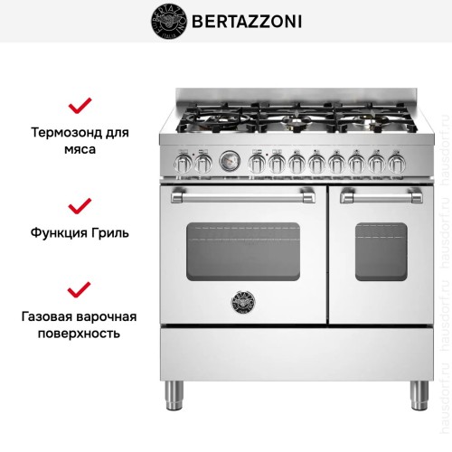 Варочный центр Bertazzoni MAS96L2EXT