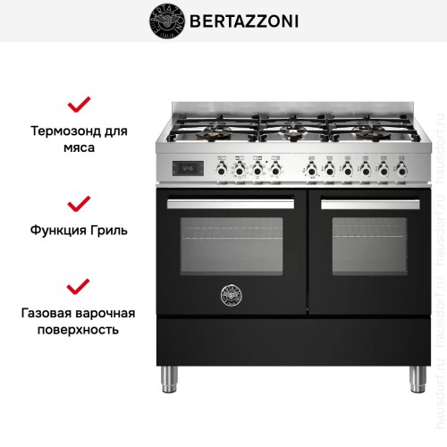 Варочный центр Bertazzoni PRO106L2ENET