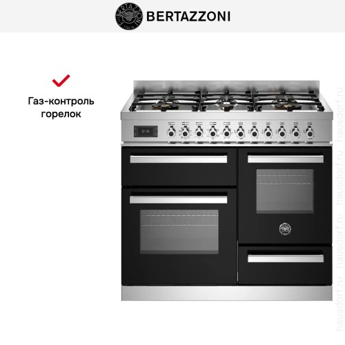 Варочный центр Bertazzoni PRO106L3ENET