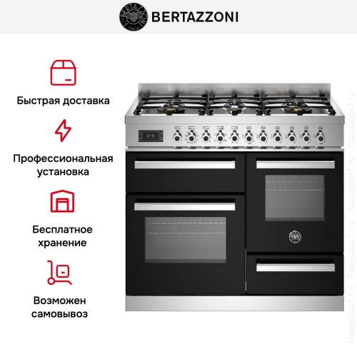 Варочный центр Bertazzoni PRO106L3ENET