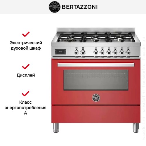 Варочный центр Bertazzoni PRO96L1EROT