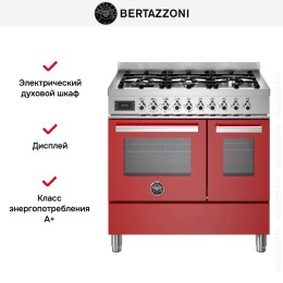 Варочный центр Bertazzoni PRO96L2EROT