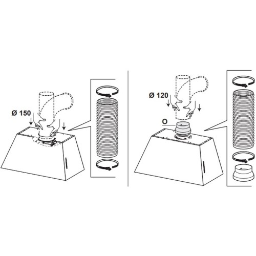 Вытяжка настенная Bertazzoni KR110HER1NEDC