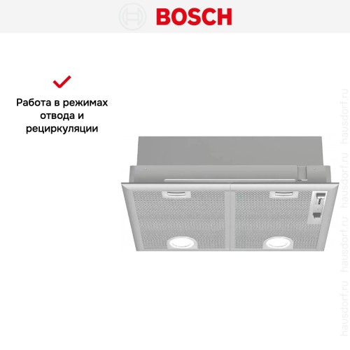 Встраиваемая вытяжка BOSCH DHL555BL