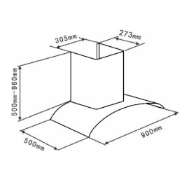 Настенная вытяжка Brandt ADR1944IX