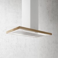 Вытяжка Elica Био Остров Белый и Дуб с аспирацией 120х53 (Bio Island WH/A/120X53 Rovere)