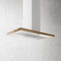 Вытяжка Elica Био Остров Белый и Дуб с аспирацией 120х53 (Bio Island WH/A/120X53 Rovere)