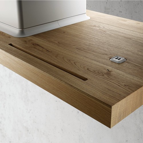 Вытяжка Elica Био Остров Белый и Дуб с аспирацией 120х53 (Bio Island WH/A/120X53 Rovere) купить в Москве и Санкт-Петербурге