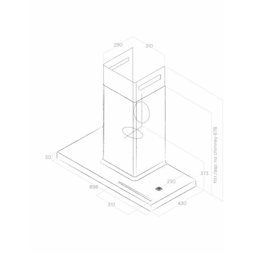 Вытяжка Elica BIO WH/A 90 ROVERE