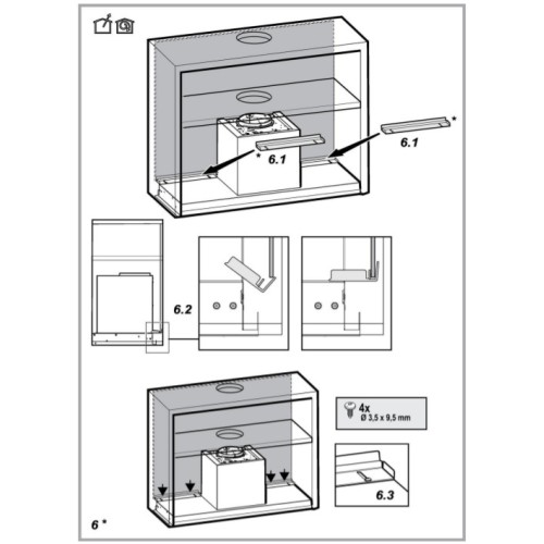 Встраиваемая вытяжка ELICA BOXIN NO DRIP IX/A/60