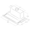 Встраиваемая вытяжка ELICA ELITE 35 GRIX/A/90