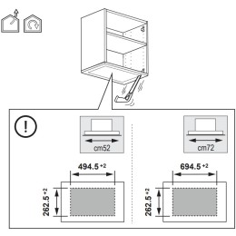 Встраиваемая вытяжка Elica HIDDEN 2.0 @ IX/A/72