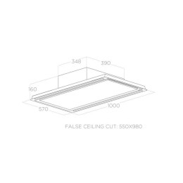 Встраиваемая вытяжка Elica HILIGHT-X H16 IX/A/100