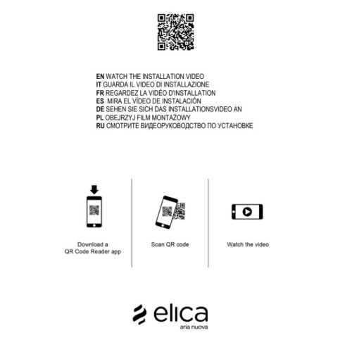 Вытяжка ELICA LESSENZA WH/A/90