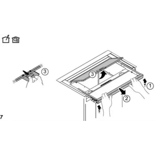 Встраиваемая вытяжка ELICA LEVER IX/A/116