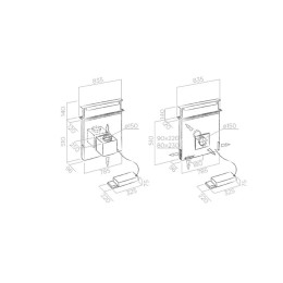 Встраиваемая вытяжка Elica PANDORA IX/F/90