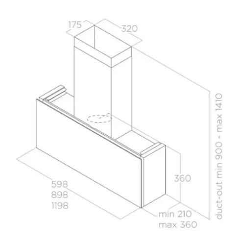 Вытяжка Elica RULES BL/F/60