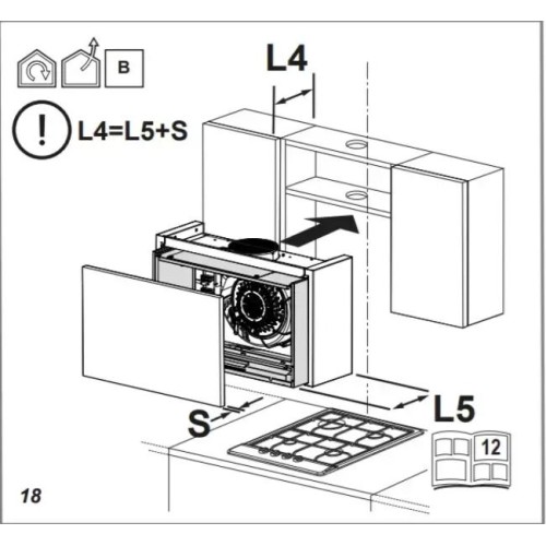 Вытяжка Elica RULES BL/F/90