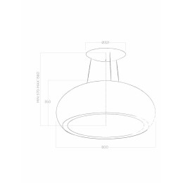 Вытяжка Elica SEASHELL IX/F/80
